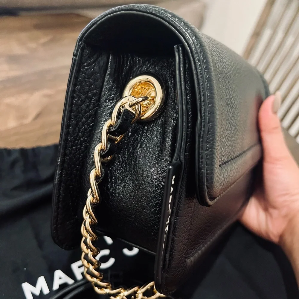 MARC JACOBS Mini Cushion Leather Shoulder/Crossbody Bag - Picture 3 of 11